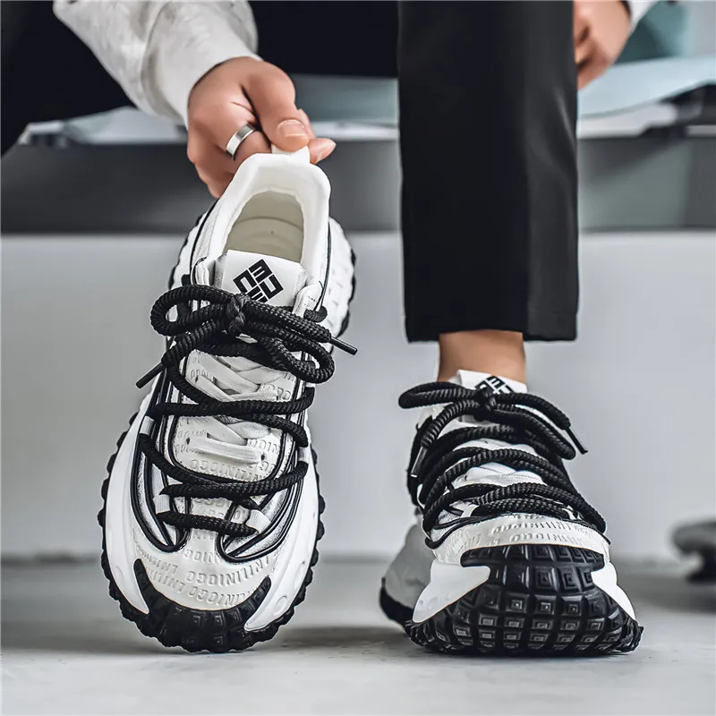 JANE HARLOW Low Top Chunky Sneakers Men's-4