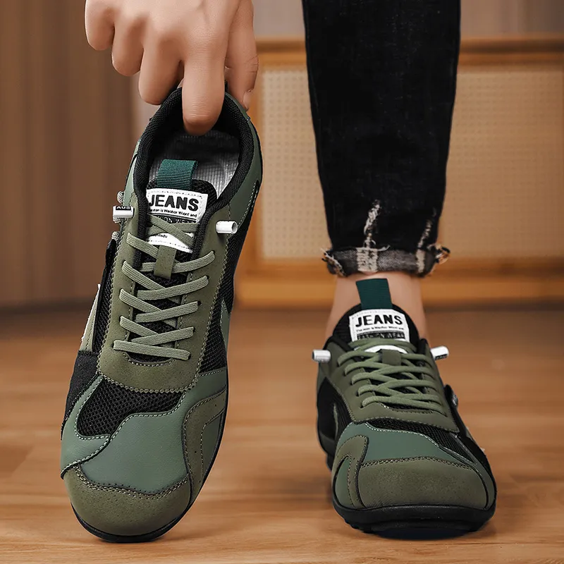 JANE HARLOW Abrasion Resistant Breathable Low Top Casual Shoes Men's-5