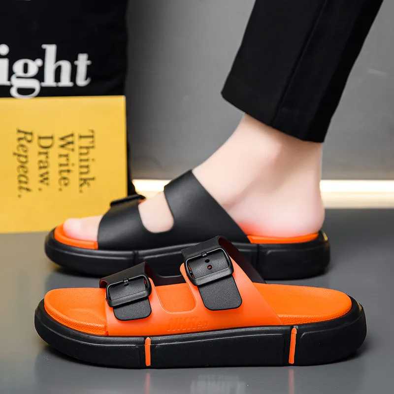 JANE HARLOW EVA Slip Resistant Odor Resistant Abrasion Resistant Slide Slippers Men's-4