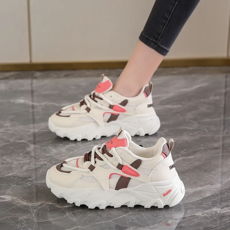 JANE HARLOW Low Top Chunky Sneakers Women's-9