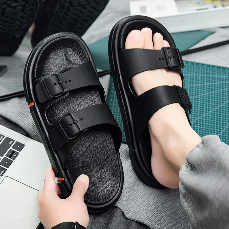 JANE HARLOW EVA Slip Resistant Odor Resistant Abrasion Resistant Slide Slippers Men's-25