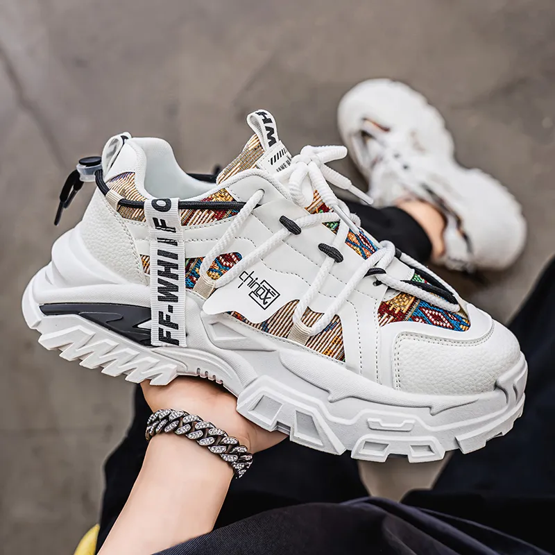 JANE HARLOW Low Top Chunky Sneakers Men's-7