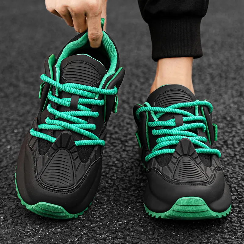 JANE HARLOW Slip Resistant, Abrasion Resistant, Breathable, Lightweight, Height Increasing Low Top Casual Shoes Men's-3