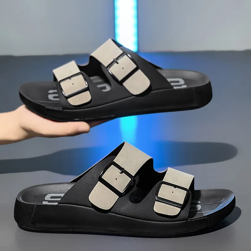 JANE HARLOW Abrasion Resistant Slide Slippers Men's-6