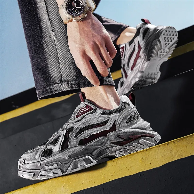 JANE HARLOW Low Top Chunky Sneakers Men's-3