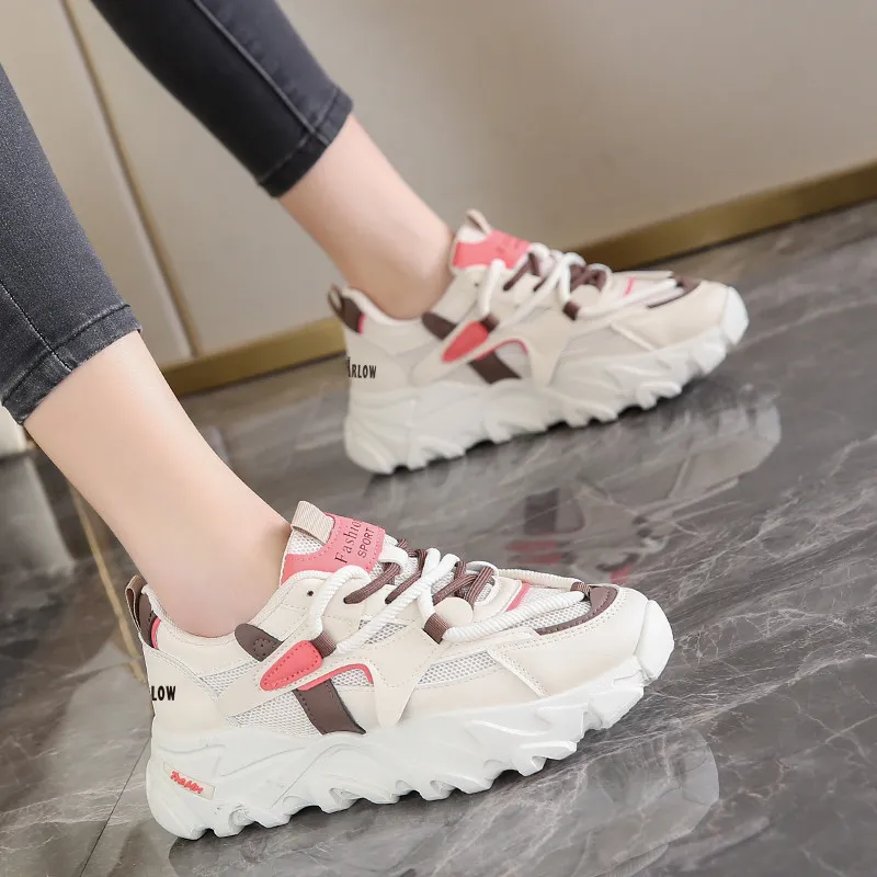JANE HARLOW Low Top Chunky Sneakers Women's-10