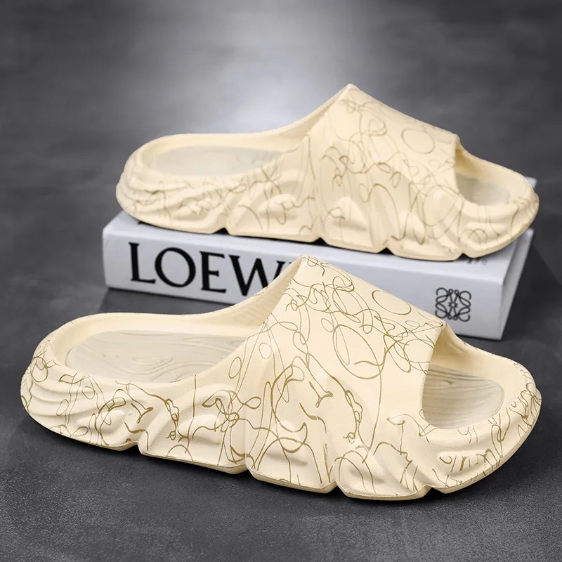 JANE HARLOW EVA Abrasion Resistant Slide Slippers Men's-8