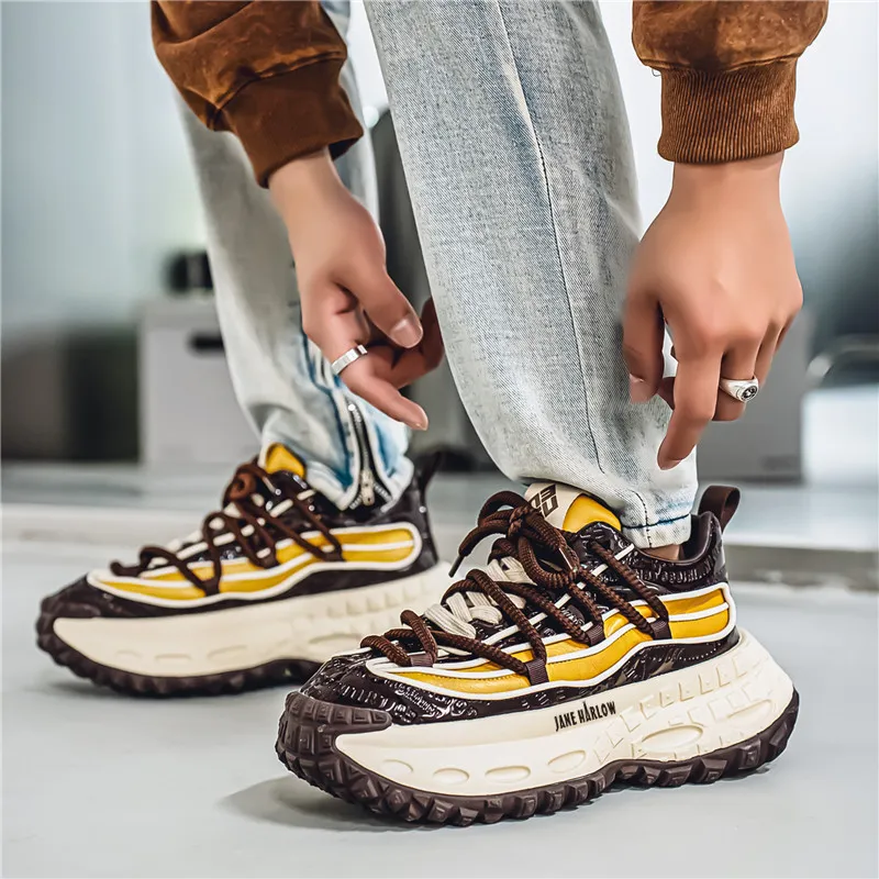 JANE HARLOW Low Top Chunky Sneakers Men's-1