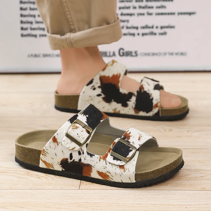 JANE HARLOW Slip Resistant Abrasion Resistant Slide Slippers Men's-13