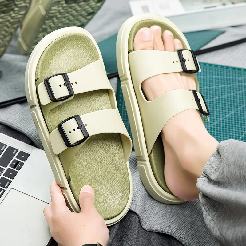 JANE HARLOW EVA Slip Resistant Odor Resistant Abrasion Resistant Slide Slippers Men's-20