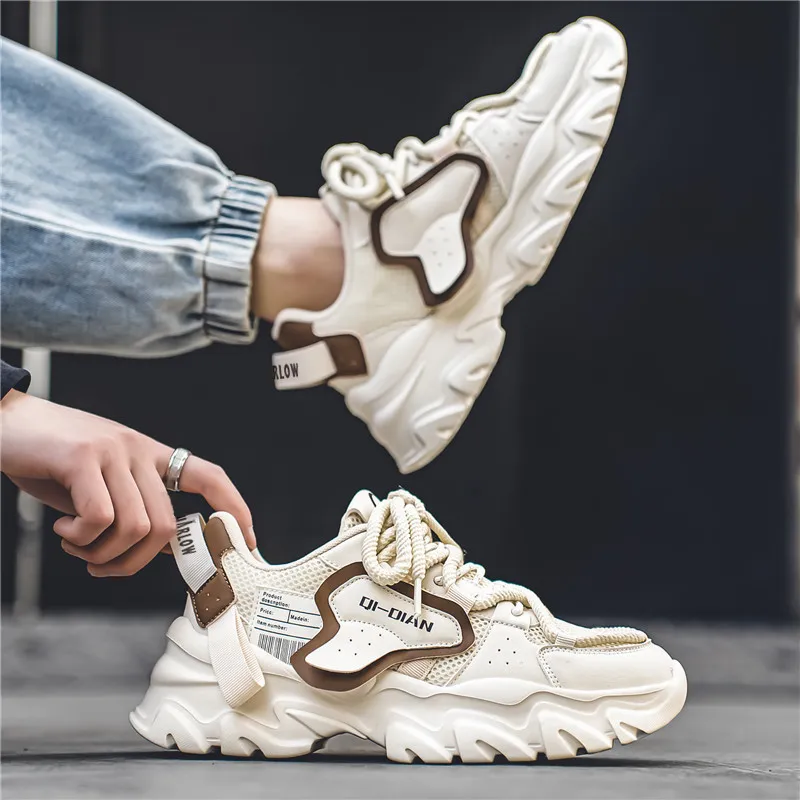JANE HARLOW Low Top Chunky Sneakers Men's-8