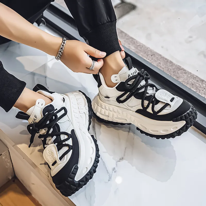 JANE HARLOW Low Top Chunky Sneakers Men's-3