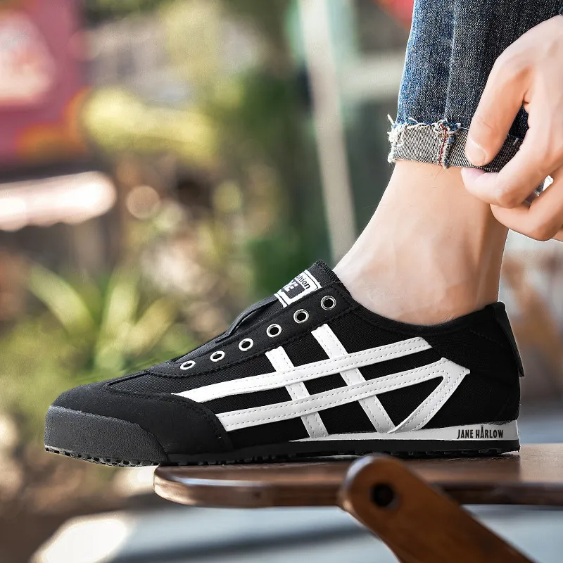 JANE HARLOW Anti Slip Wear Resistant Low Top Casual Shoes Unisex-9