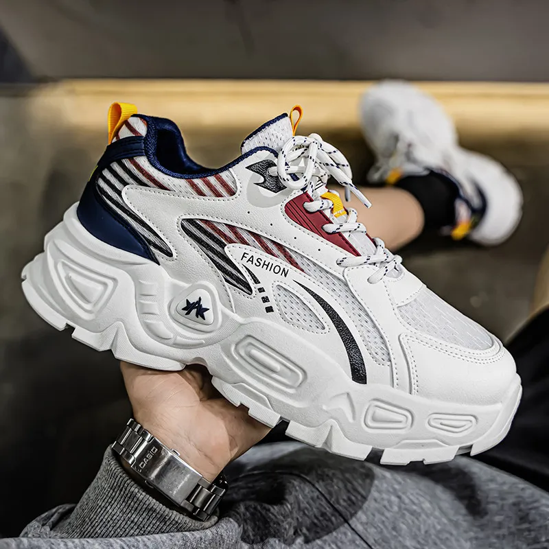 JANE HARLOW Low Top Chunky Sneakers Men's-3