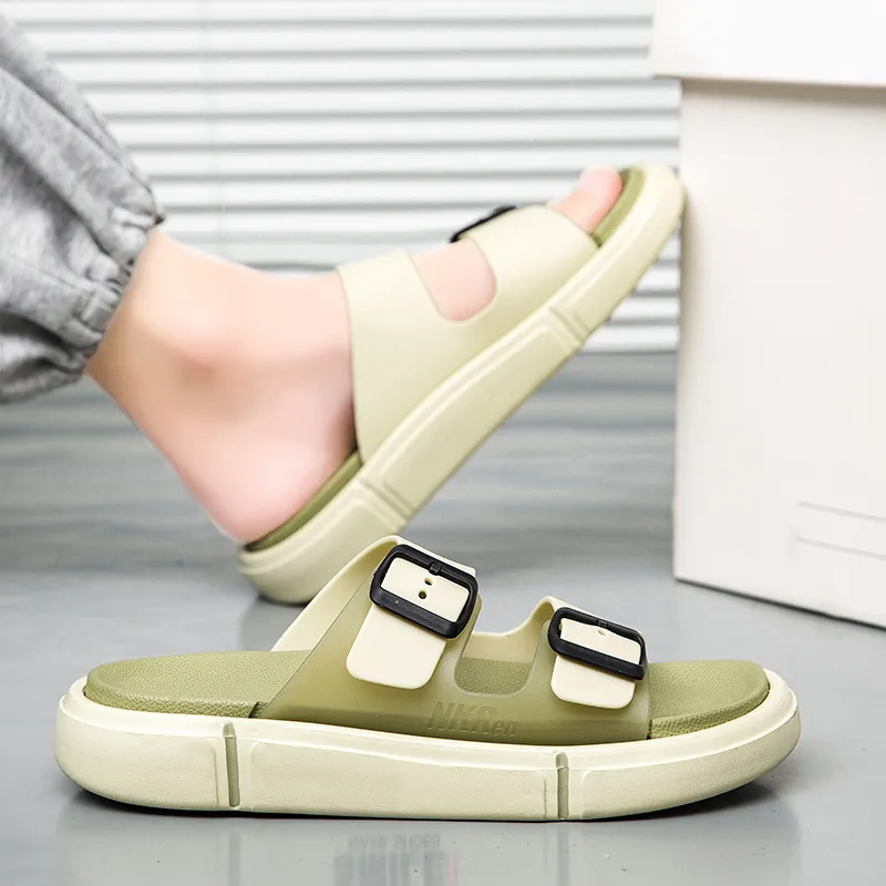 JANE HARLOW EVA Slip Resistant Odor Resistant Abrasion Resistant Slide Slippers Men's-21