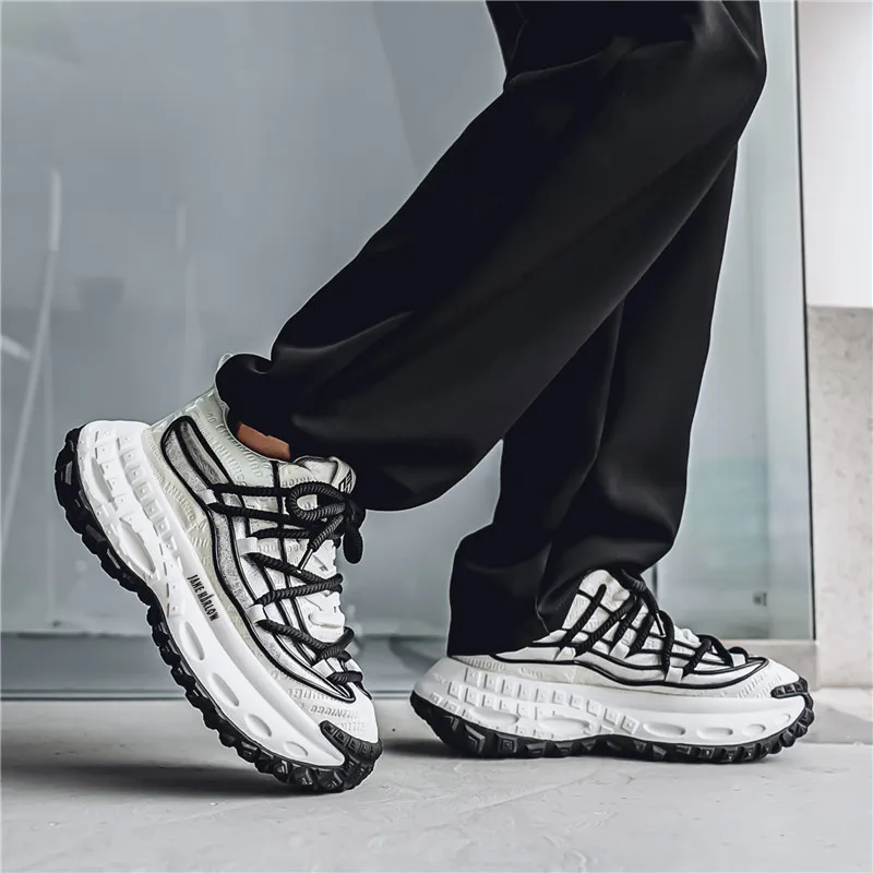 JANE HARLOW Low Top Chunky Sneakers Men's-5