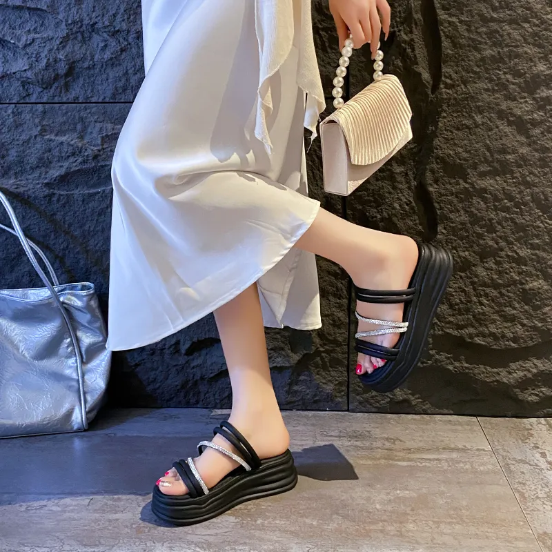 JANE HARLOW One Strap Sandals Women's-3
