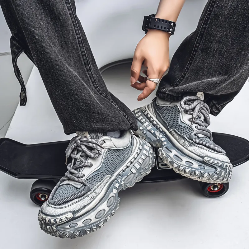 JANE HARLOW Low Top Chunky Sneakers Men's-7