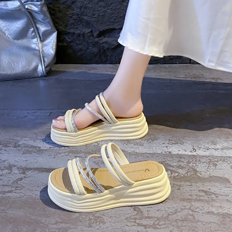JANE HARLOW One Strap Sandals Women's-8