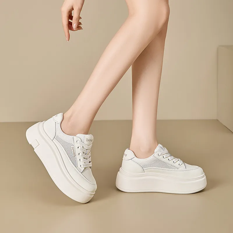 DAPHNE Anti Slip Wear Resistant Low Top Skateboard Shoes Women's-5