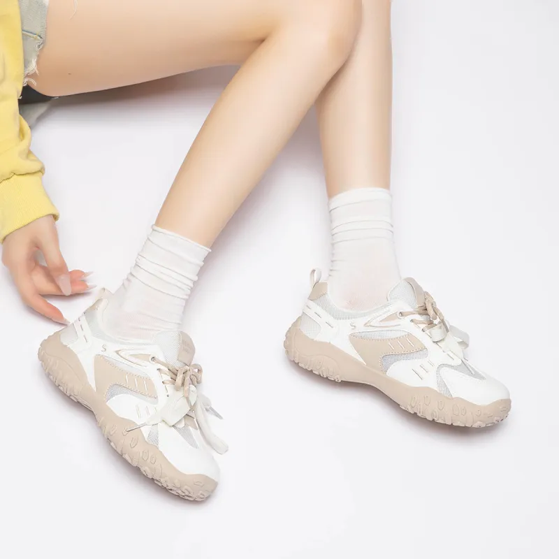 RENBEN Breathable Lightweight Height Increasing Low Top Casual Shoes Women's-6