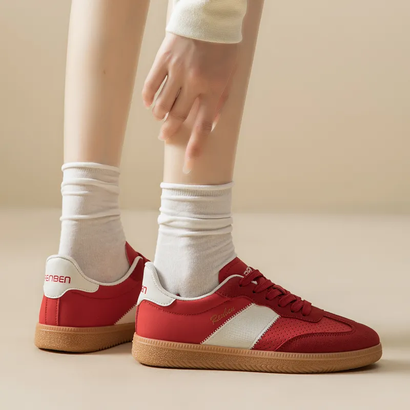 RENBEN Slip Resistant, Breathable, Lightweight Low Top Casual Shoes Women's-9