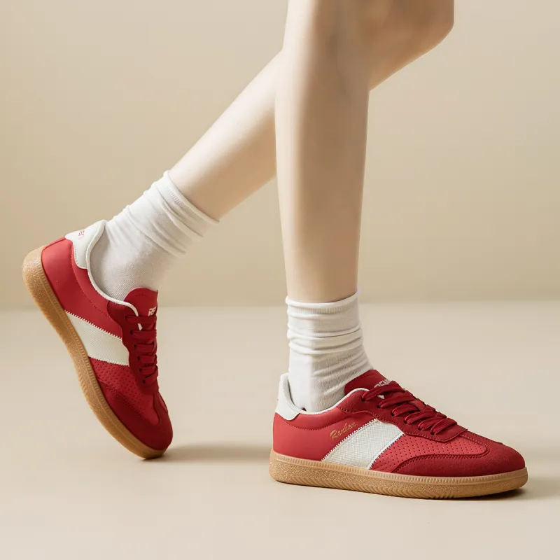 RENBEN Slip Resistant, Breathable, Lightweight Low Top Casual Shoes Women's-8