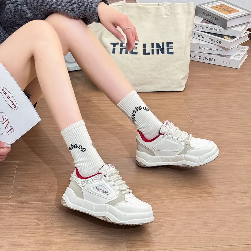 RENBEN Cushioning, Slip Resistant, And Abrasion Resistant Low Top Casual Shoes Women's-6