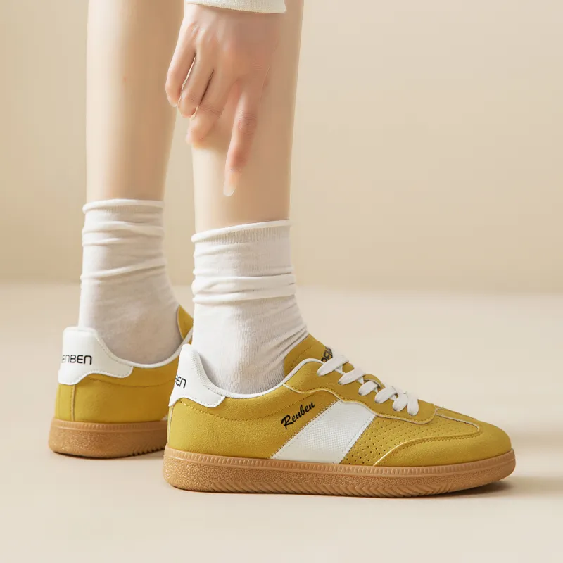 RENBEN Slip Resistant, Breathable, Lightweight Low Top Casual Shoes Women's-15