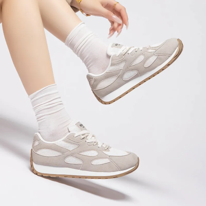 RENBEN Breathable Lightweight Height Increasing Low Top Casual Shoes Women's-12