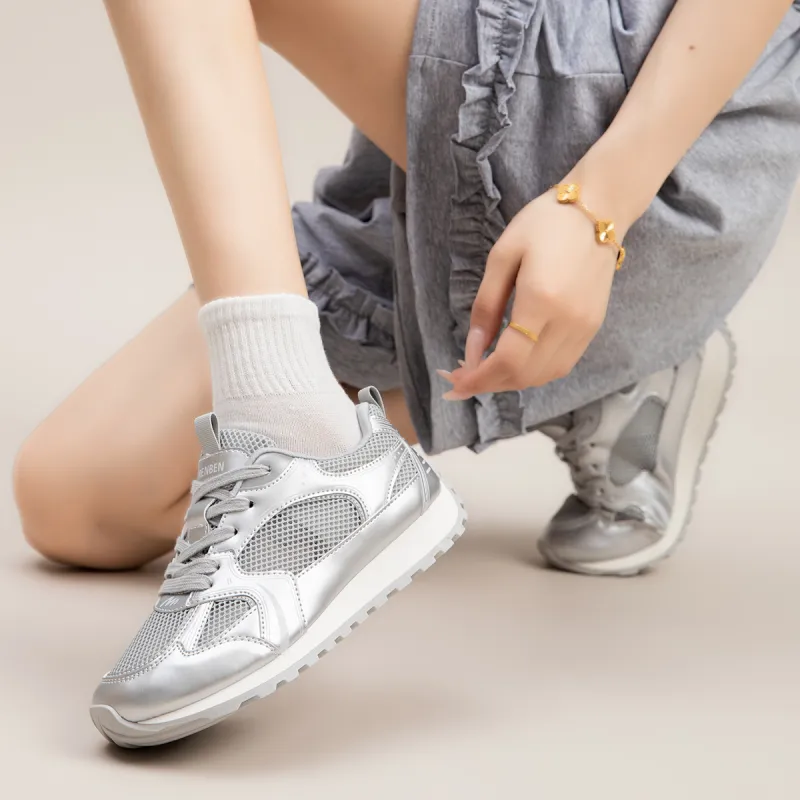 RENBEN Breathable And Lightweight Low Top Casual Shoes Women's-7