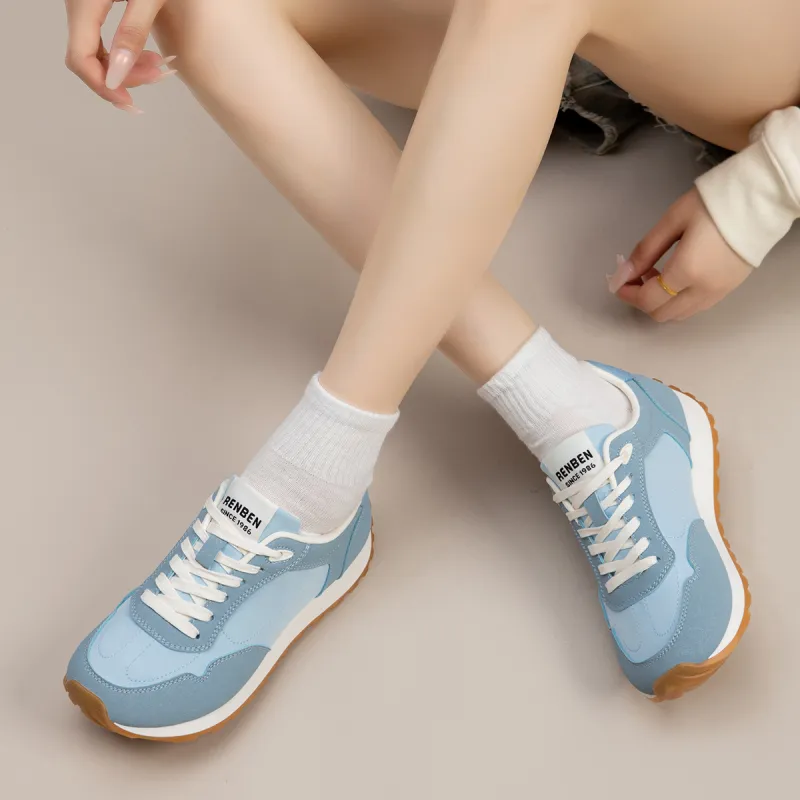 RENBEN Breathable Lightweight Height Increasing Low Top Casual Shoes Women's-12