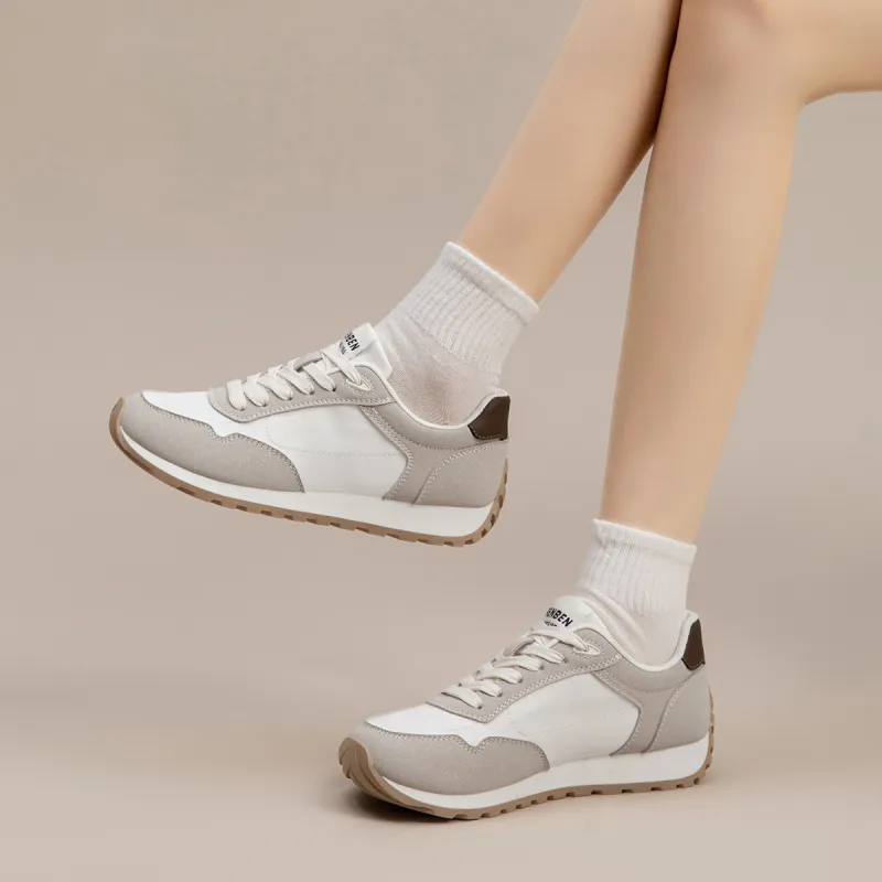 RENBEN Breathable Lightweight Height Increasing Low Top Casual Shoes Women's-21
