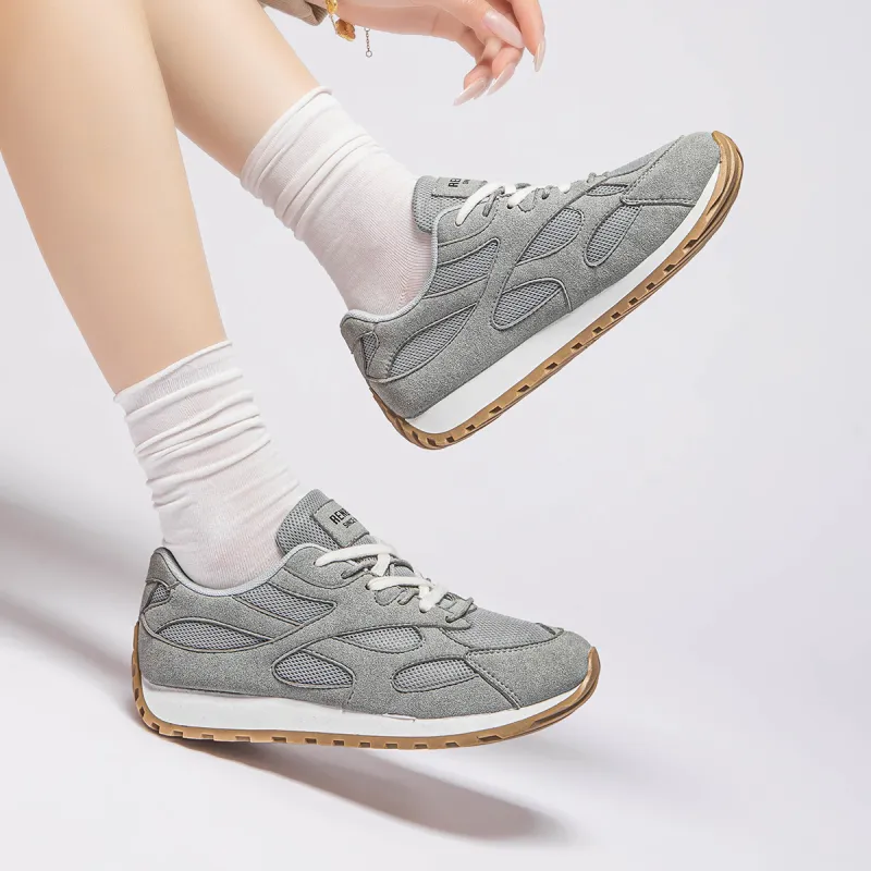 RENBEN Breathable Lightweight Height Increasing Low Top Casual Shoes Women's-19