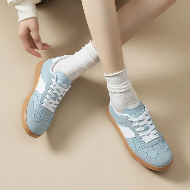 RENBEN Slip Resistant, Breathable, Lightweight Low Top Casual Shoes Women's-21