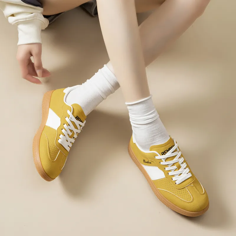 RENBEN Slip Resistant, Breathable, Lightweight Low Top Casual Shoes Women's-14