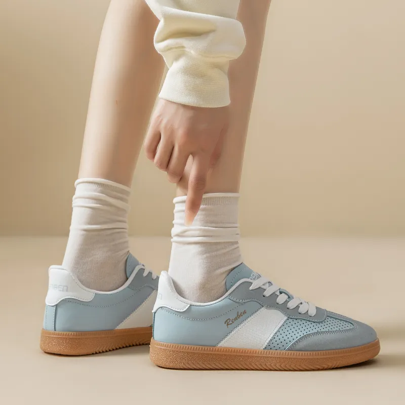 RENBEN Slip Resistant, Breathable, Lightweight Low Top Casual Shoes Women's-20