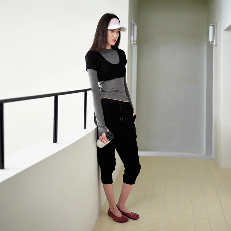 Rarely Alike Casual Pants Women's Black-2