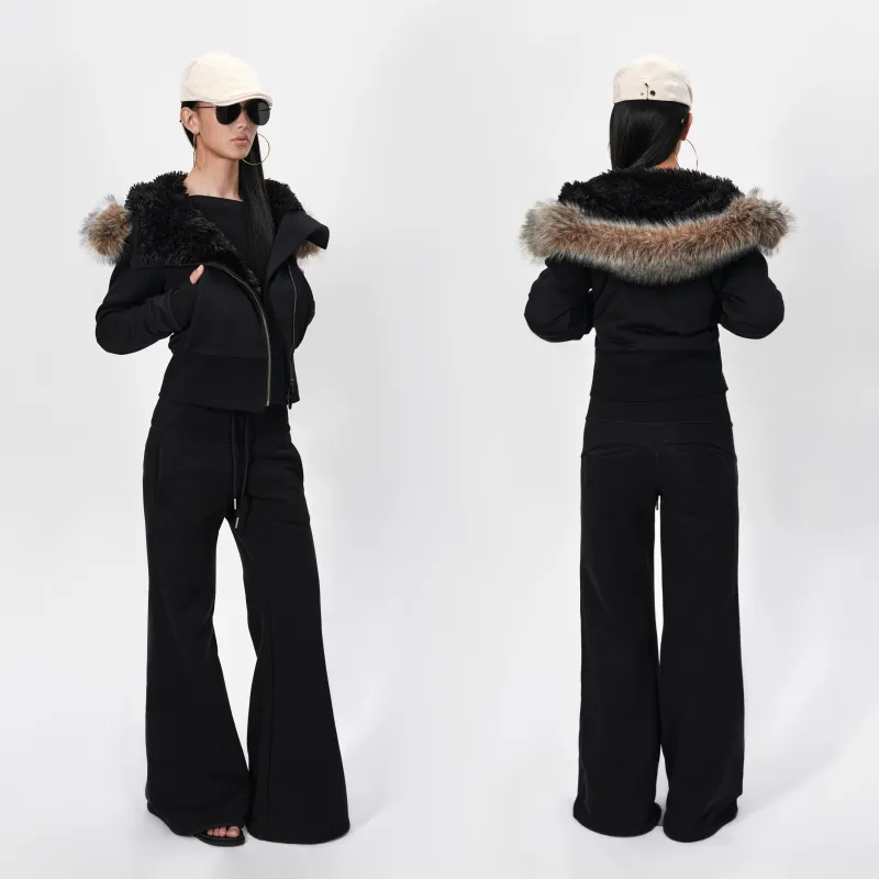 Rarely Alike Velvet feel Coat Women's-1