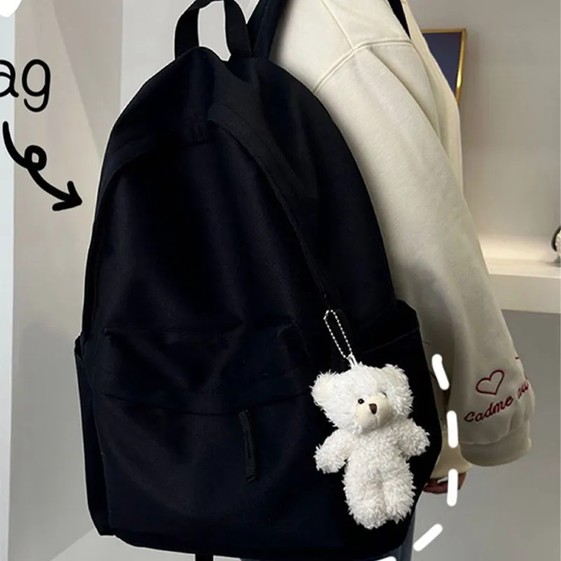 JEANSWEST Nylon Backpack Unisex Multicolor-2