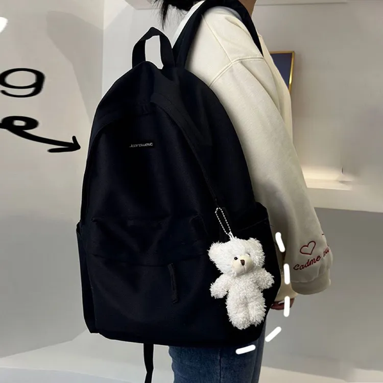 JEANSWEST Nylon Backpack Unisex Multicolor-11