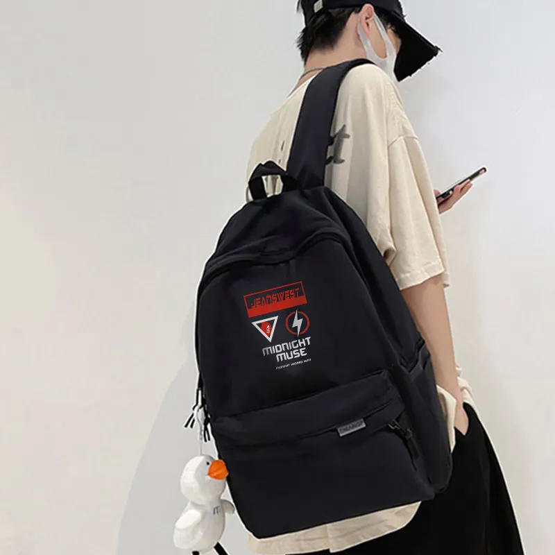 JEANSWEST Nylon Backpack Unisex Multicolor-1