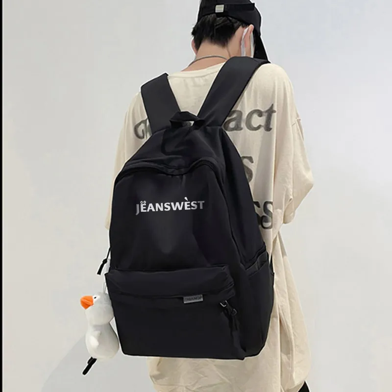 JEANSWEST Nylon Backpack Unisex Multicolor-2