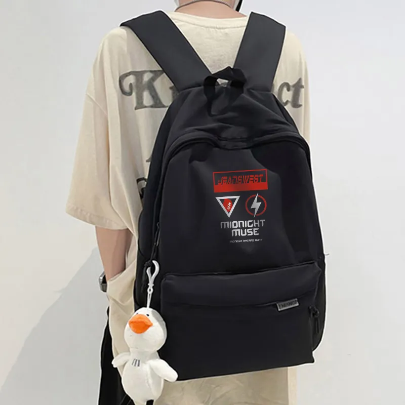 JEANSWEST Nylon Backpack Unisex Multicolor-2