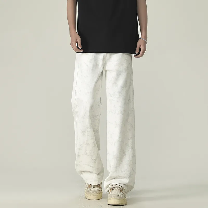 Children Of Huaxia Casual Pants Men's White-2