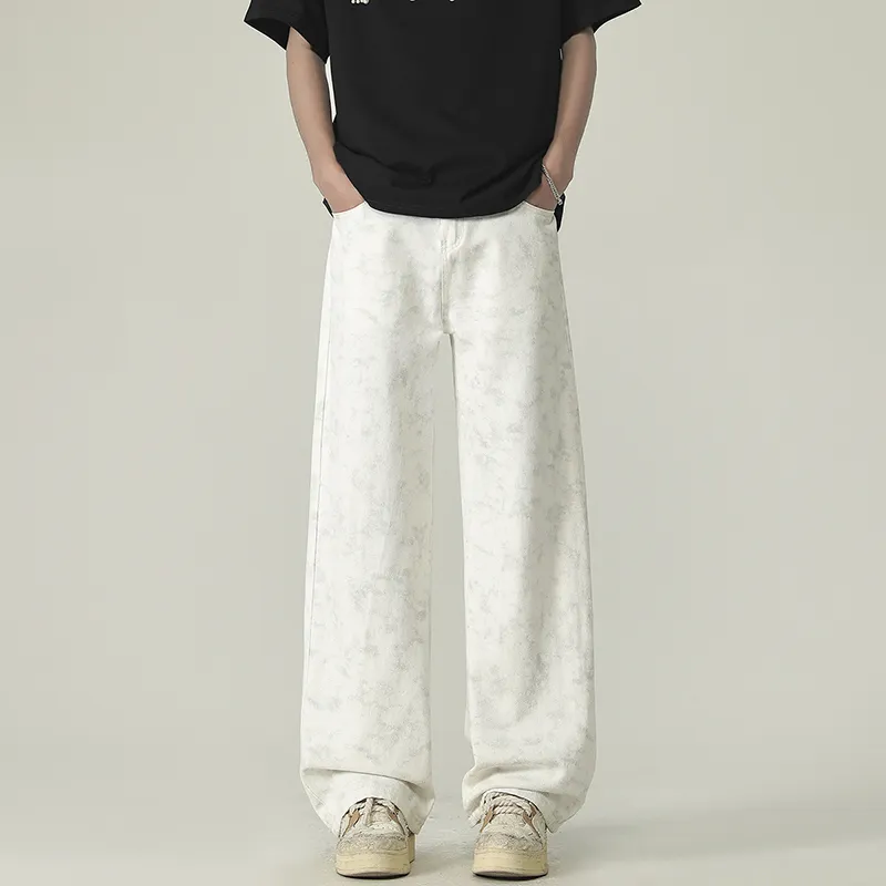 Children Of Huaxia Casual Pants Men's White-1