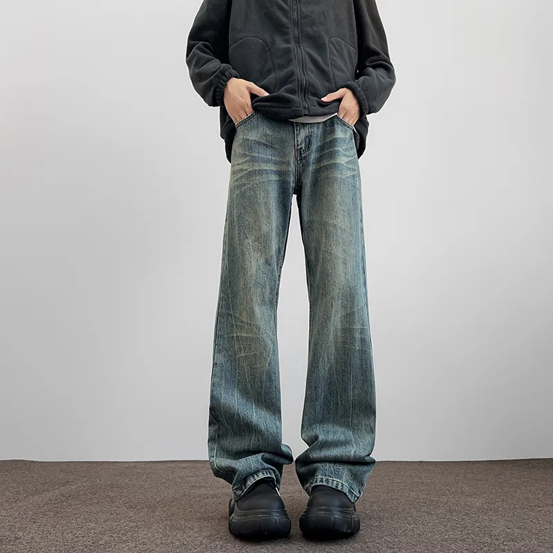 Children Of Huaxia 2025 Spring Summer Jeans Men's Blue-2