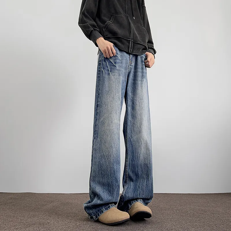 Children Of Huaxia SS25 Jeans Men's Blue-5