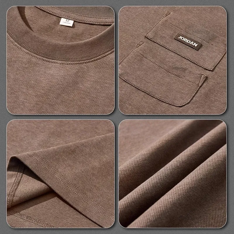 Children Of Huaxia T Shirt Men's Coffee-5