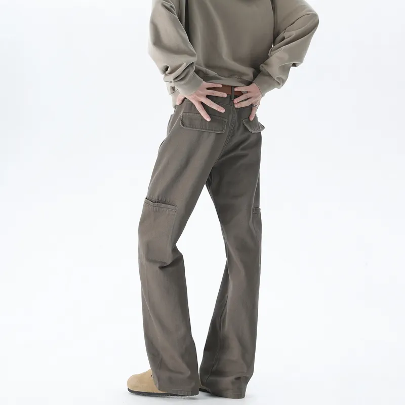 Children Of Huaxia 2025 Spring Summer Casual Pants Men's Coffee-1